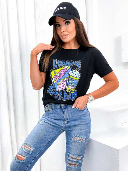 Royalfashion Naiste trükitud t-särk