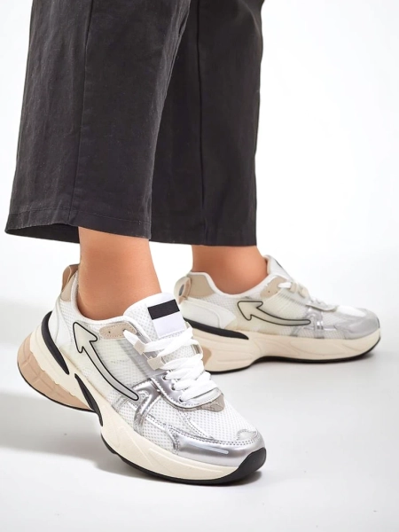 Royalfashion Women's Sports Sneakers on a thicker sole Beysa