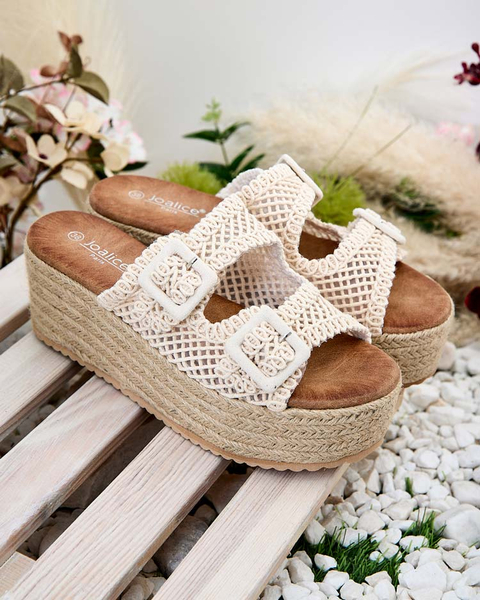 Royalfashion Naiste Olcana platvormiga flip-flops