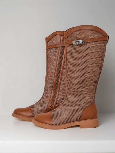 Royalfashion High perforated women's ankle boots Ovittole