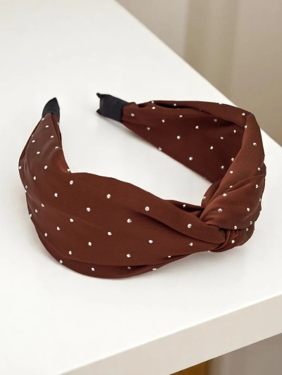 Royalfashion Peapael säravate kivikestega Shine Twist