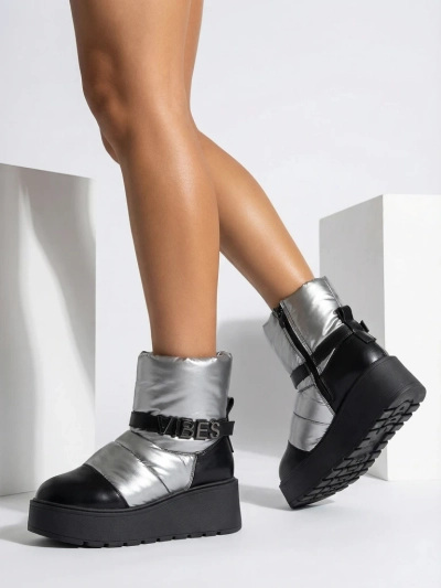 Royalfashion Kvinnor's Snön Stövlar Figior