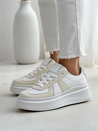 Женские спортивные кроссовки на платформе Royalfashion Safirrat