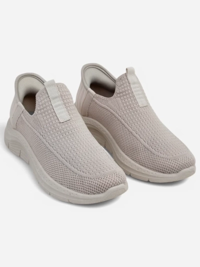 Livia Bianco Women's Sneakers – Mesh Shoes for Summer and Spring