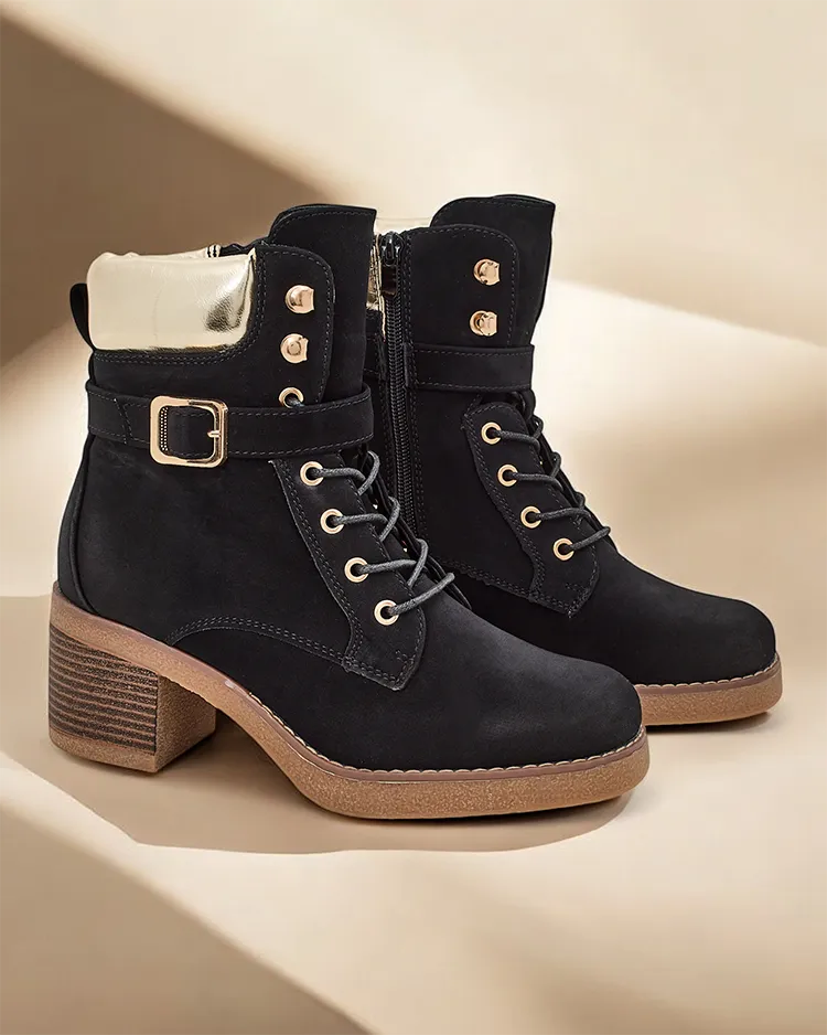 Женские комфортные ботильоны Royalfashion Nedelin