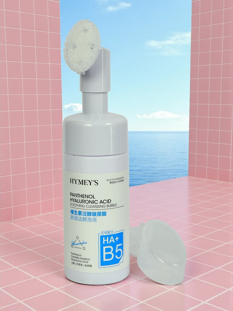 Hygeia Panthenol HA+B5 Cleansing Moisturizing Regenerating Facial Foam