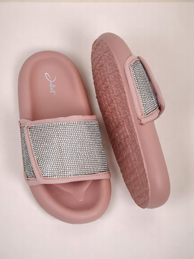 Royalfashion Naiste platvormtallaga plätud Sparkle Step