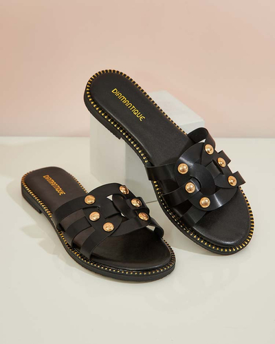 Royalfashion Naiste Erole lamedatallalised flip-flopid