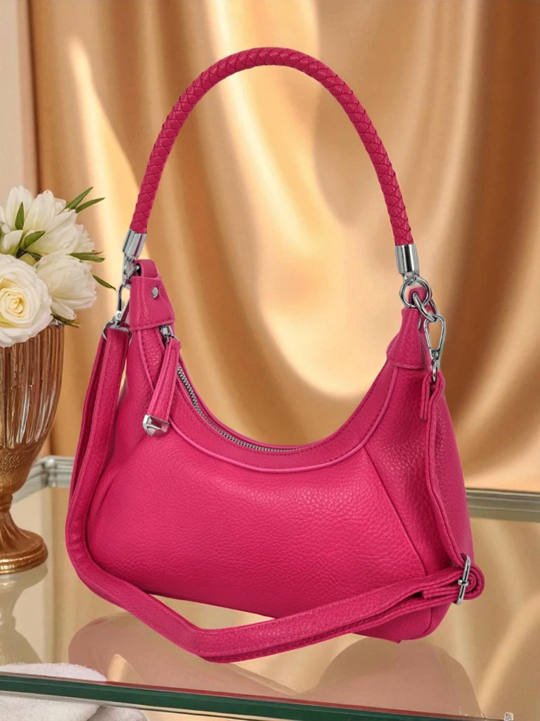 Royalfashion Маленькая женская сумочка из экокожи с декоративным ремешком Lacquea