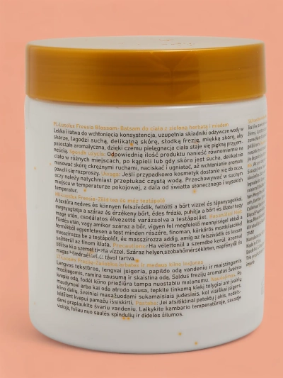 Luxelux FREESIA BLOSSOM Body balm with green tea and honey 250 ml