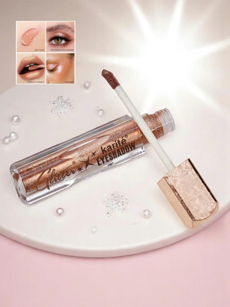 Shimmering liquid eyeshadow in the color Soil