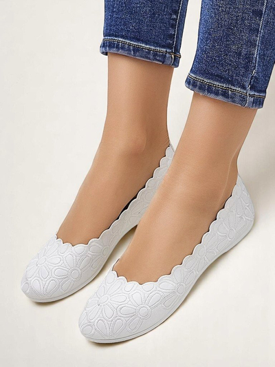 Royalfashion Floral women’s Magerro ballet flats