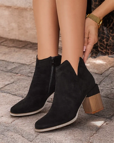 Royalfashion Naiste eko suede Ovi saapad