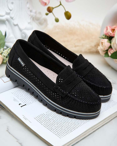 Royalfashion Openwork women's moccasins Leteller