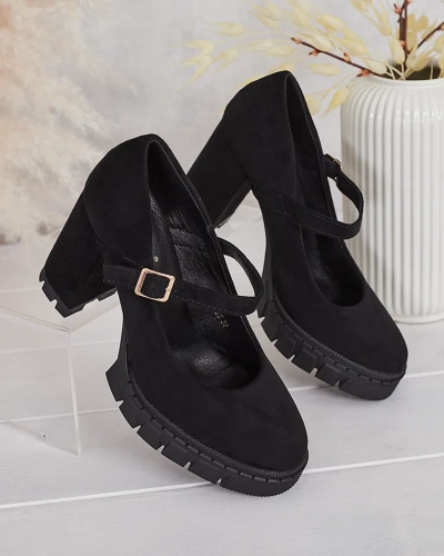 Royalfashion Naiste öko-suedist Elomma pumpad