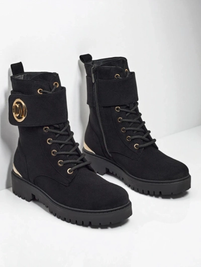 Naiste kaunistustega tööstiilis saapad Lorice