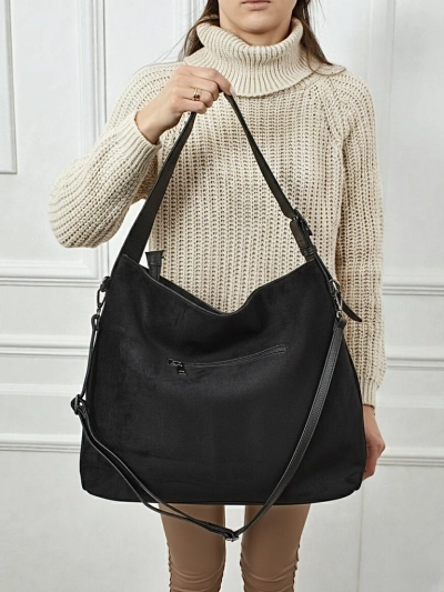 Женская сумка-шоппер из эко-замши Donenn