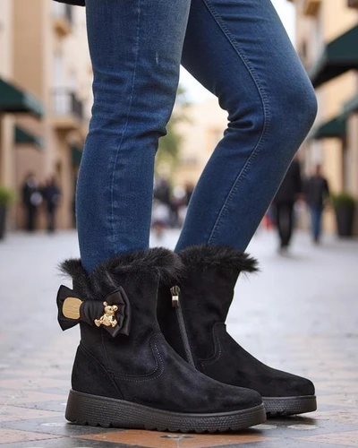 Royalfashion Naiste talvesaapad kaariga Kiebbi