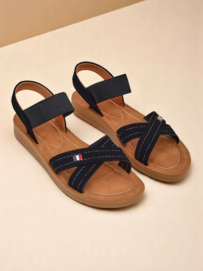 Royalfashion naiste sandaalid elastse Zerefisega