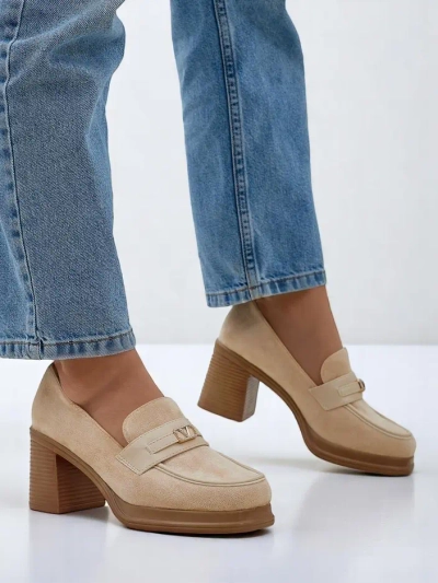 Royalfashion naiste plokktallaga loafers Evelay