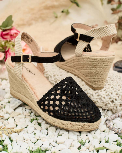 Royalfashion Women's Sintoles espadrilles on a heel