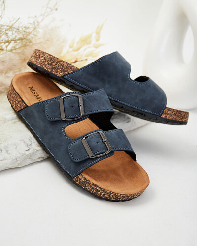 Royalfashion Meeste solkidega flip-flopid Foumyn