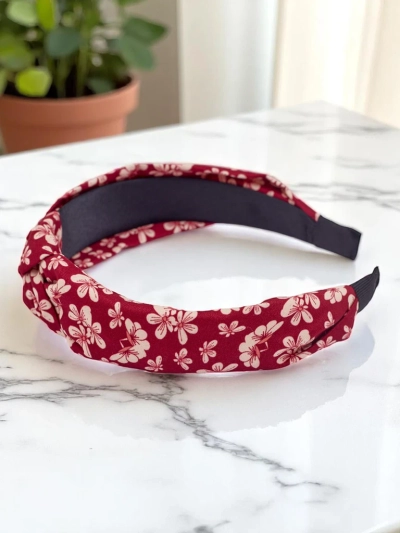 Royalfashion Hairband with Flower Weaving Florinda