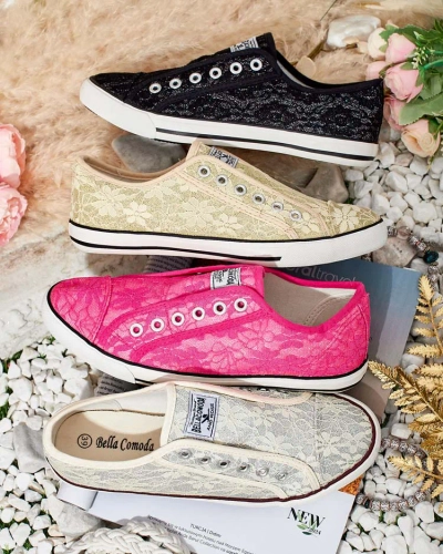 Royalfashion Naiste Imilla Brokaadist tennised