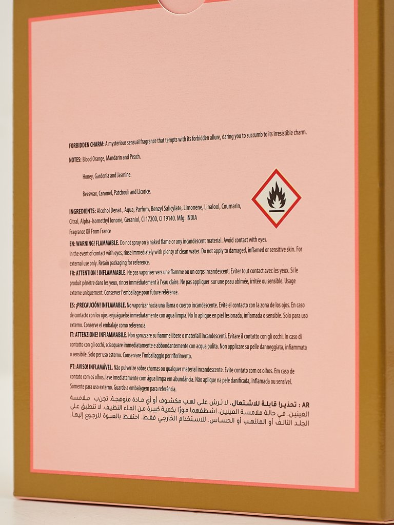 Вдохновлённая парфюмерная вода для женщин Forbidden Charm