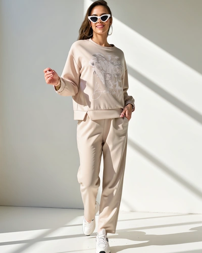 Royalfashion Naiste viskooskomplekt printidega