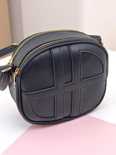 Royalfashion Маленькая круглая женская сумочка из эко-кожи Riva Circle
