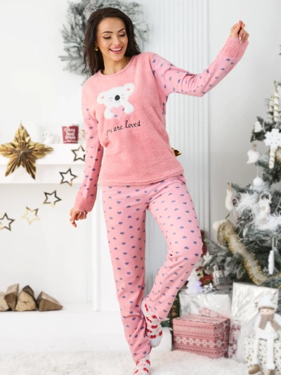 Royalfashion Women's pajama with a koala bear