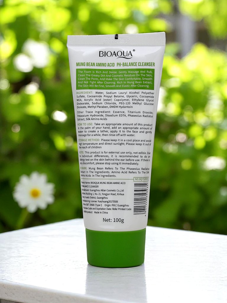 Puhastusvaht ubade ekstraktiga