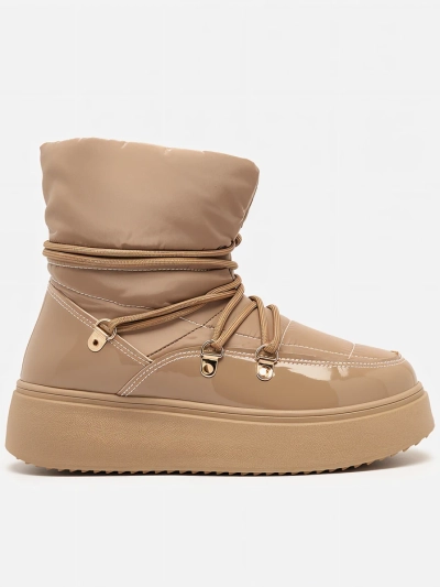 Royalfashion Naiste liibuvad lumesaapad pruuni värvi Dabenda