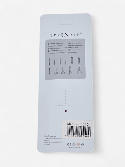 Eyelash styling set - tweezers for false eyelashes and brush