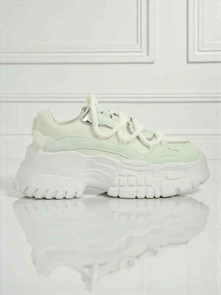 Naiste ökoloogilisest nahast platvormtossud Artemisia Bianca, 6,5 cm