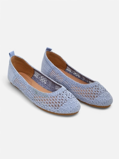 Женские перфорированные балетки Royalfashion Annete