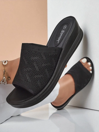 Royalfashion Women's low wedge sandals Elara