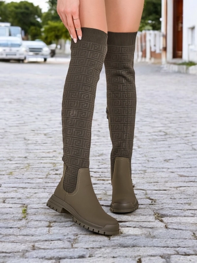 Royalfashion Women's slip-on boots Bezzonu