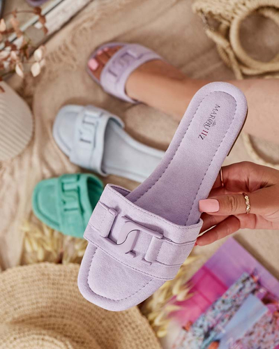 Royalfashion Lillad naiste solkidega flip-flopid Rydr