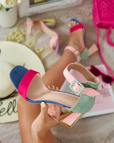 Royalfashion Naiste Post Lici sandaalid