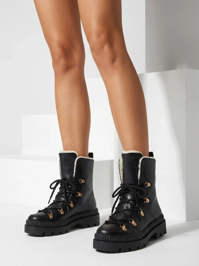 Женские ботинки на шнуровке Royalfashion Lorii