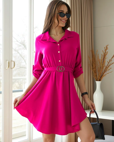 Royalfashion Elegant women's knee-length dress