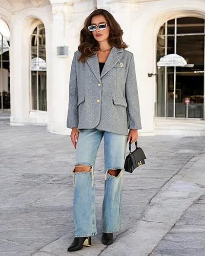 Royalfashion Naiste lühike mantel