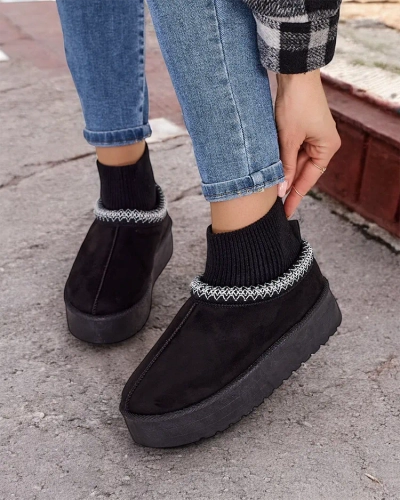 Royalfashion Short women's snow boots Narorzi