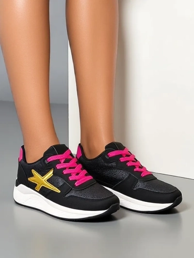Royalfashion Naiste Sneakerid Gliteri Avenüüdes