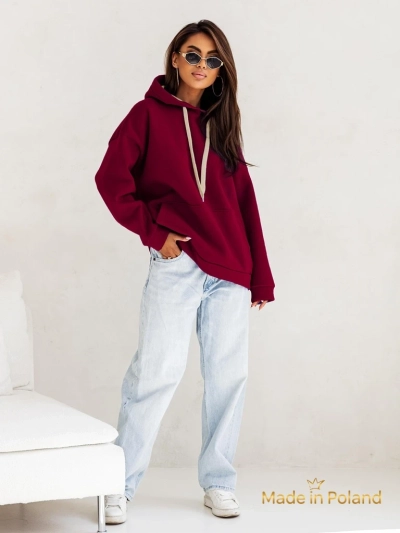 Royalfashion Naiste kapuutsiga oversize-pusa