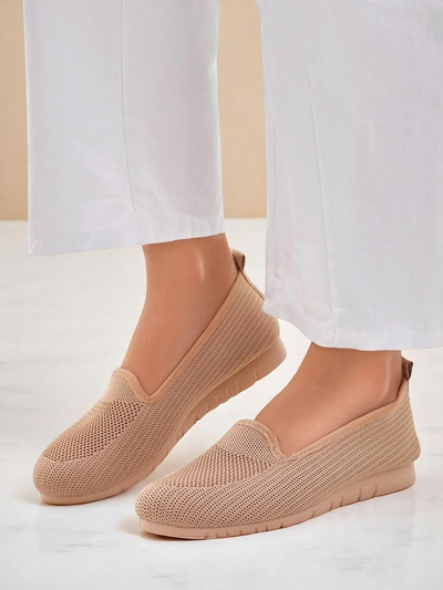 Royalfashion Women's fabric moccasins Caerit