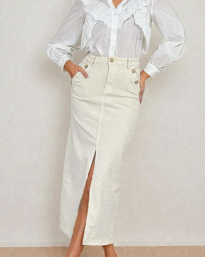 Royalfashion Denim Women's Skirt