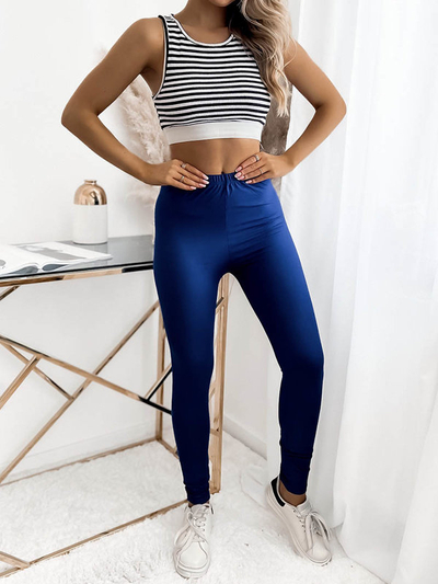 Meresinised naiste bambuskiududest säärised - Rõivad